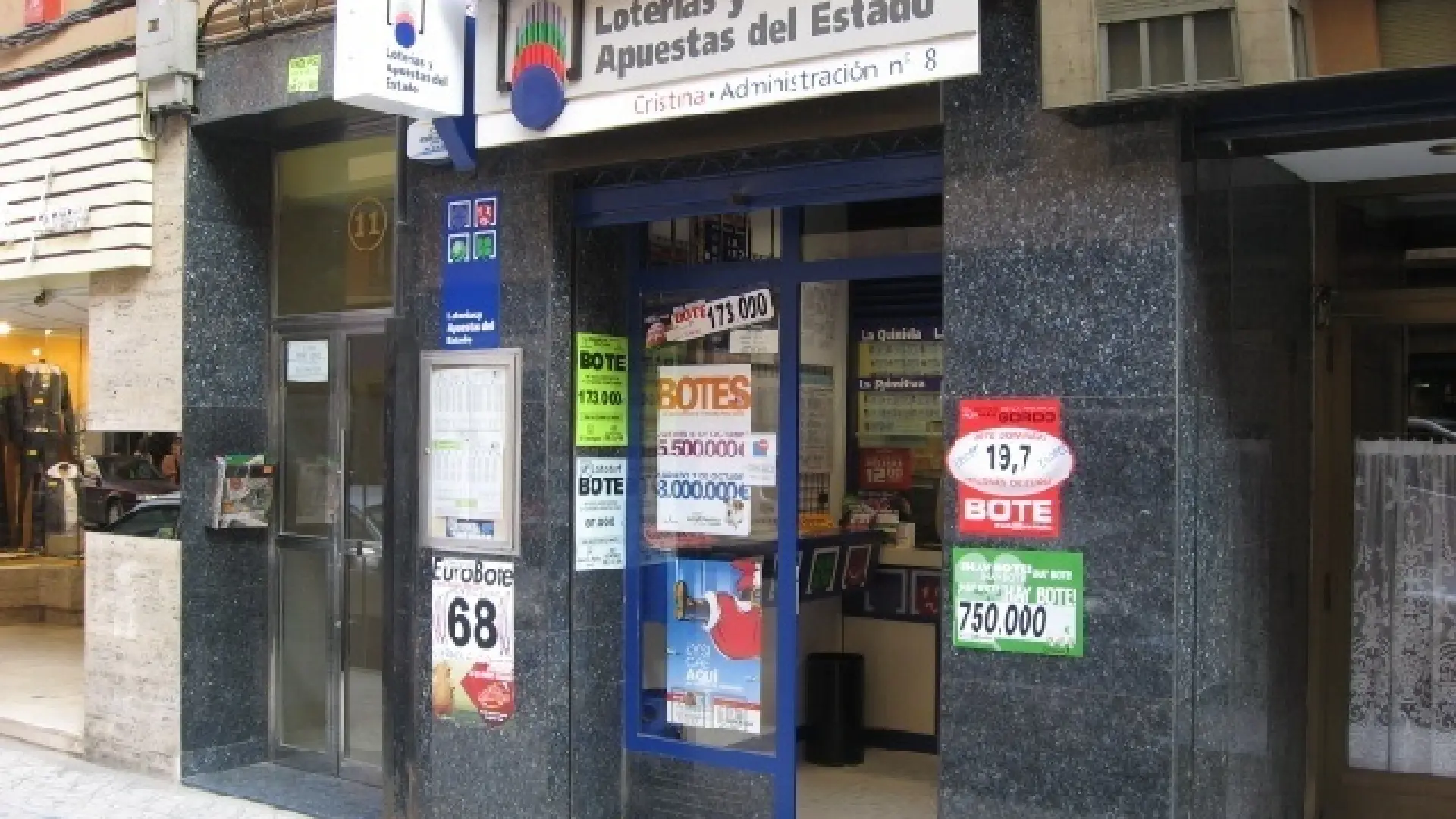 El sorteo del EuroDreams deja un premio de 2.000 € al mes durante cinco años en Burgos