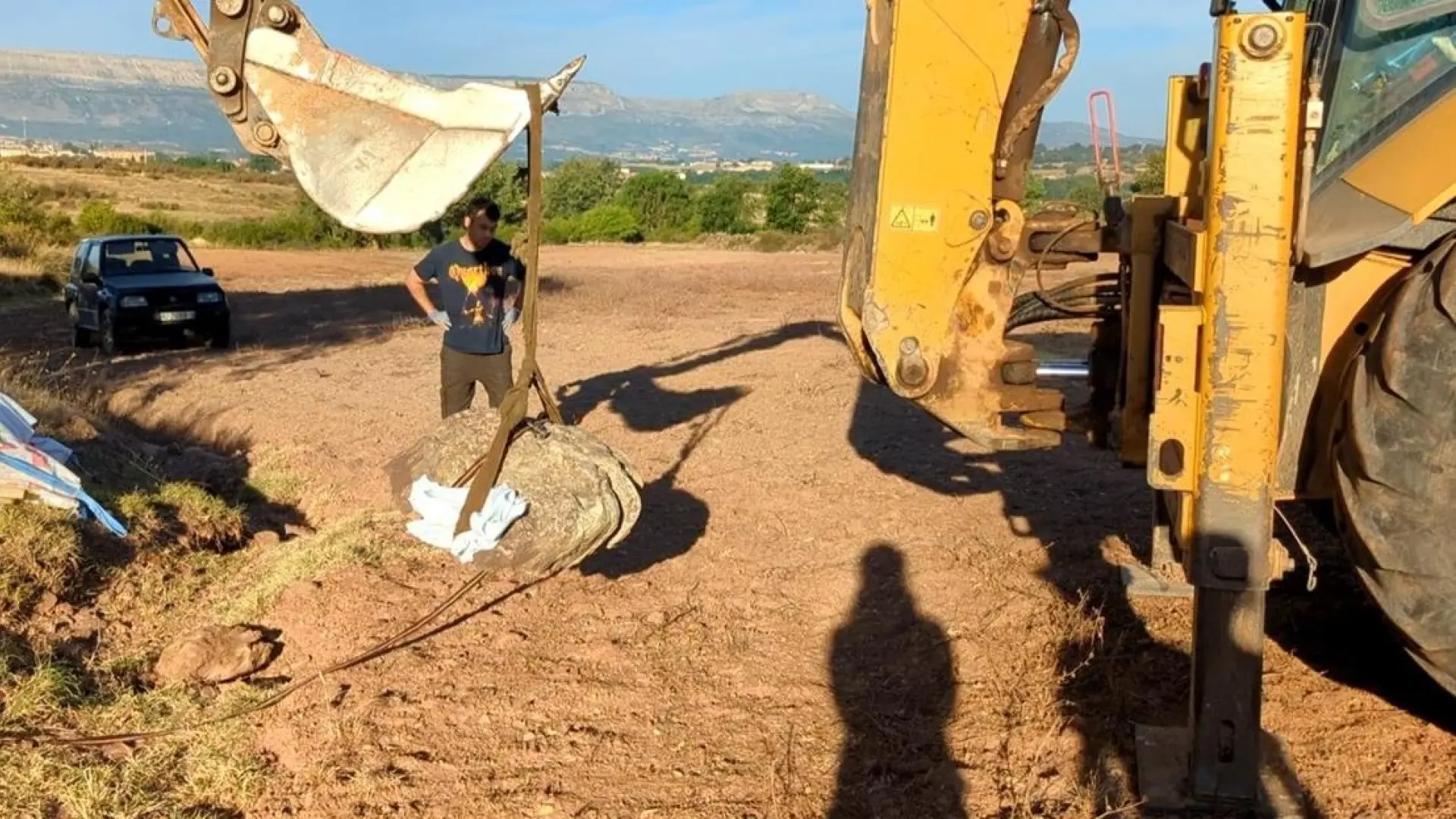 Hallan en Burgos la huella de un dinosaurio gigante de 125 millones de años