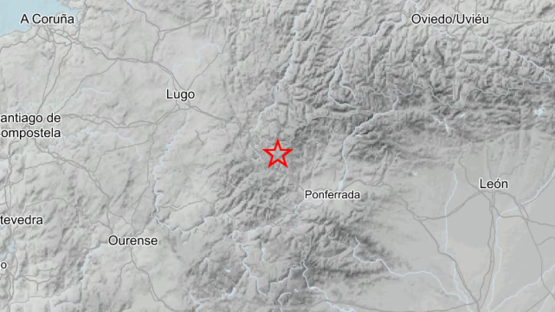 Un terremoto de magnitud 3 sacude El Bierzo sin causar daños